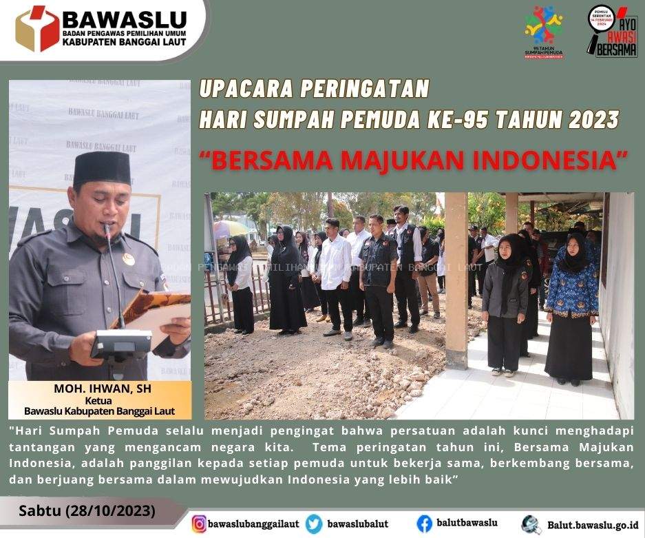 Upacara Hari Sumpah Pemuda