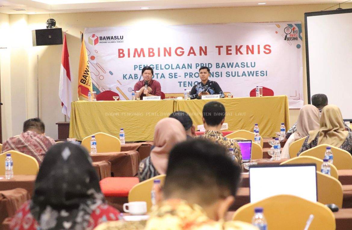 Perkuat pengelolaan keterbukaan informasi publik, Bawaslu Sulteng gelar Bimtek pengelolaan PPID