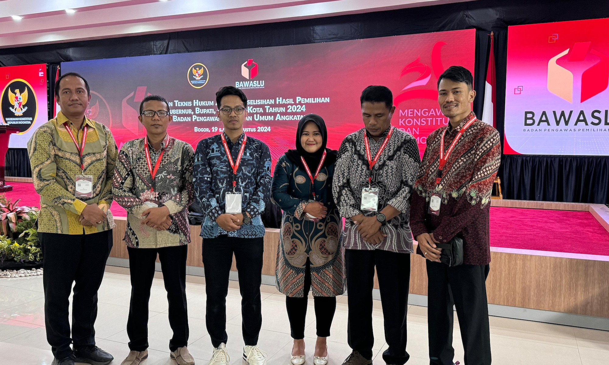 Foto Humas Bawaslu Banggai Laut: Koordiv Hukum, Pencegahan, Parmas, dan Humas mengikuti kegiatan Bimbingan Teknis Hukum Acara Penyelesaian Perkara Perselisihan Hasil Pemilihan Kepala Daerah, di Bogor