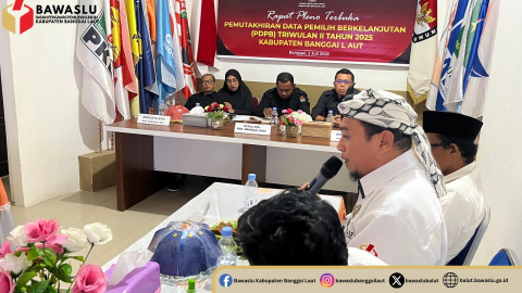 Foto Humas Bawaslu Banggai Laut